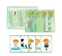 Behavioral Cognitive Cards for Les, Early Education Learning Cards, Action Action Action Learning Cards, Bright Color Early Education Toy for Children