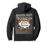 Behavioral Health Technician - Job Funny Hero Pullover Hoodie