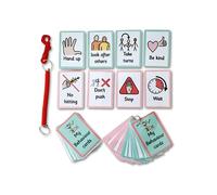 Behaviour Flashcards - Autism, SEN, Communication - Autism now and next