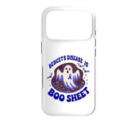 Behcets Disease Boo Sheet Halloween Ghost Ribbon Blue Case for iPhone 17 Pro
