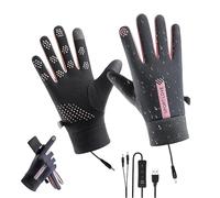 Beheizte Arbeitshandschuhe - ein USB-Verlängerungskabel Touchscreen USB-betriebene Winter Elektro-Fäustlinge | Outdoor USB-Beheizte Handschuhe Frauen - Für Damen Herren Zum Skifahren Wandern Arbeiten