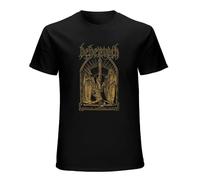Behemoth Crucified Men's T-Shirt Unisex Black Cotton Print Tee Shirts XXL