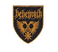 Behemoth Death Metal_1 Patch Badge Embroidered Iron on Applique Souvenir Accessory