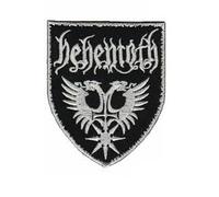Behemoth Death Metal Red Patch Badge Embroidered Iron on Applique Patch Accessory