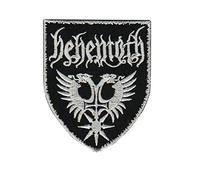 Behemoth Death Metal Red Patch Badge Embroidered Iron on Applique Souvenir Accessory