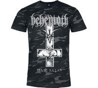 Behemoth Hail Satan - The Unholy Trinity Tour 2025 T-Shirt black camo XXL