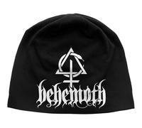 Behemoth Men's Opvs Contra Natvram Logo Beanie in Black Behemoth Black One Size