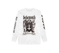 Behemoth - The Satanist White - Longsleeve - white - M - 100% Cotton,Jersey M