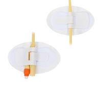 BeHerk Foley Catheter Stabilising Device Self-Adhesive Catheter Tube Urinary Leg Bag Holder Sticker Catheter Supplies for PEG/G/Feeding Tube Holder Accessories (Pack of 25)