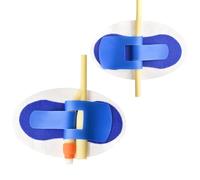 BeHerk Foley Catheter Stabilising Device Self-Adhesive Catheter Tube Urinary Leg Bag Holder Sticker Catheter Supplies for PEG/G/Feeding Tube Holder Accessories Pack of 50