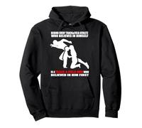 Behind Every Athlete is a Track and Field Mom Funny Athlete Pullover Hoodie