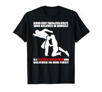 Behind Every Athlete is a Track and Field Mom Funny Athlete T-Shirt
