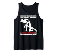 Behind Every Athlete is a Track and Field Mom Funny Athlete Tank Top