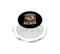 Behind Every Cornhole Champ Is a Wife Holding His Beer PopSockets PopGrip for MagSafe