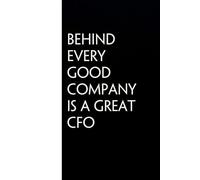 Behind Every Good Company is A Great CFO: Funny Gag Gift Notebook for Co-workers, Office, Staff Member, New Jobs, Secret Santa, Birthday, Graduation [6"x9" - 100 lined pages]
