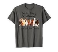 Behind Every Good Women are a lot of Goats T-Shirt