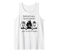 Behind Every Good Women are a lot of Goats Tank Top