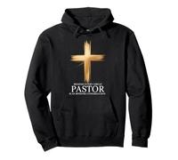 Behind Every Great Pastor Is An Awesome Congregation Jesus Pullover Hoodie