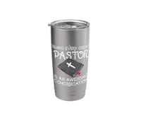 Behind Every Great Pastor is an Awesome Congregation Stainless Steel Insulated Tumbler