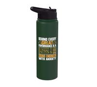 Behind Every Great Performance is a Sound Engineer Stainless Steel Insulated Water Bottle