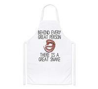 Behind Every Great Person There is A Great Snake Chefs Apron