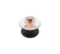Behind Every Great Pug Is a Great Pug Mom PopSockets Adhesive PopGrip