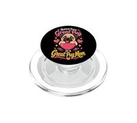 Behind Every Great Pug Is a Great Pug Mom PopSockets PopGrip for MagSafe