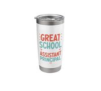 Behind Every Great School is a Caring Assistant Principal Stainless Steel Insulated Tumbler