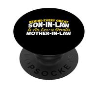 Behind Every Great Son-In-Law Is An Greater Mother-In-Law PopSockets Adhesive PopGrip
