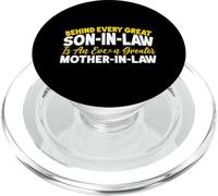 Behind Every Great Son-In-Law Is An Greater Mother-In-Law PopSockets PopGrip for MagSafe