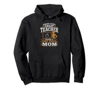 Behind Every Great Teacher Stands a Very Proud Mom Pullover Hoodie