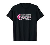 Behind every Legend is a Woman 8th of March Break the Bias T-Shirt