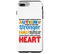 Behind Every Person With Autism There Is A Stronger Family Case for iPhone 7 Plus/8 Plus