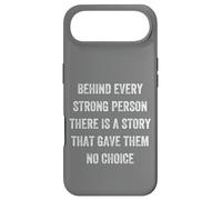 Behind Every Strong Person There Is a Story, Vintage Style Case for iPhone Air
