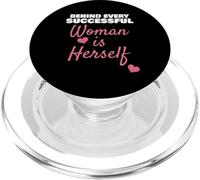 Behind Every Successful Woman Is Herself Empowerment PopSockets PopGrip for MagSafe