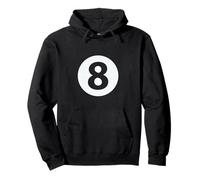 Behind the 8 Ball and Loving It Pullover Hoodie