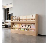 Behind the Door Storage Organizer - Slim Bookshelf Narrow Cabinet for Small Spaces, Freestanding Open Bookcase for Bedroom, Bathroom, Entryway(23.6 * 31.5in)