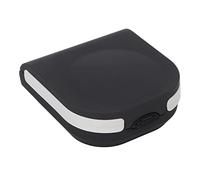 Behind-The-Ear Hearing Aid Case,Waterproof Drop Resistance Storage Box Portable Protective Box Hearing Aid Container for Storing Hearing Aids, Black