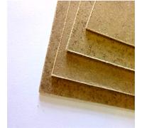 Behind The Glass 1 x Thin MDF Sheet/Panel - Size 40 x 40cm (15.7 x 15.7 inches)