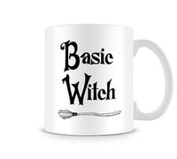 Behind The Glass - Basic Witch - Charming Mug for The Pagan in Your Life | Ideal for Your Witchy Friend, Ceramic, 11fl.oz.