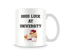 Behind The Glass - Good Luck at University - Printed Mug, Ceramic, 11fl.oz.