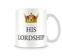 Behind The Glass - His Lordship - Printed Funny Mug - Great Gift/Present Idea, Ceramic, 11fl.oz.