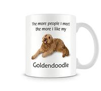 Behind The Glass - I Like My Goldendoodle - Printed Funny Dog Mug - Great Gift/Present Idea, Ceramic, 11fl.oz.