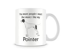 Behind The Glass - I Like My Pointer - Printed Funny Dog Mug - Great Gift/Present Idea, Ceramic, 11fl.oz.