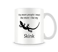 Behind The Glass - I Like My Skink - Printed Funny Mug - Great Gift/Present Idea, Ceramic, 11fl.oz.