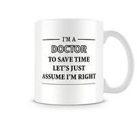 Behind The Glass - I'm A Doctor. - Printed Funny Mug - Great Gift/Present Idea, Ceramic, 11fl.oz.