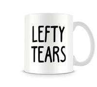 Behind The Glass - Lefty Tears Mug | Funny Right Wing Political Gift | Conservative Reform UK Coffee Cup | Anti-Woke Mug, Ceramic, 11fl.oz.