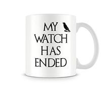 Behind The Glass - My Watch Has Ended - Printed Funny Mug - Great Gift/Present Idea, Ceramic, 11fl.oz.