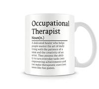 Behind The Glass - Occupational Therapist Definition - Funny Mug for The Office | Mug for an OT, Ceramic, 11fl.oz.