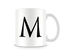 Behind The Glass - The Letter M - Printed Mug - Great Gift/Present Idea, Ceramic, 11fl.oz.